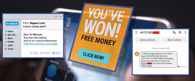 Be On Alert For _Lottery Scams_