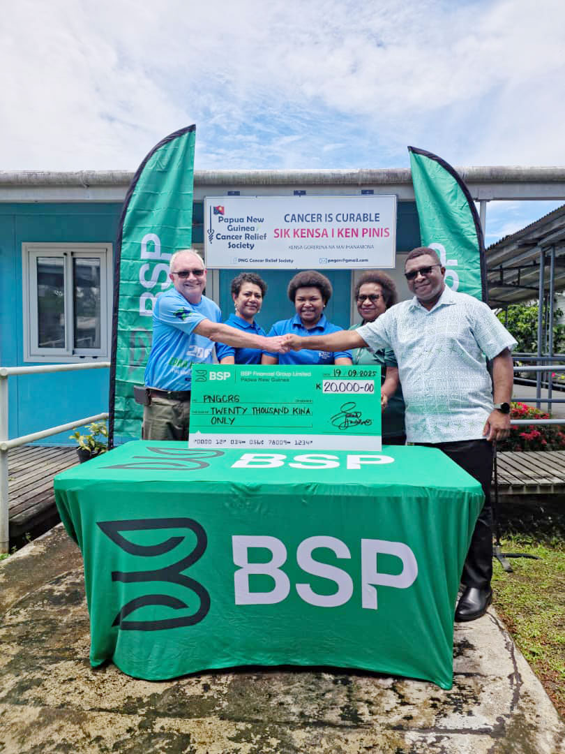 BSP Strengthens Support for PNG Cancer Relief Society